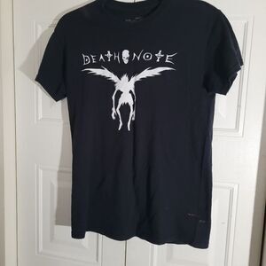 Death note graphic ryuk t shirt size Small Unisex black short sleeve shirt